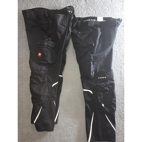 Engelbert Strauss Pants Mens 28 36x31 Black Workwear Utility Reflective Lot of 2 - Picture 7 of 12
